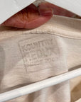 KAPITAL KOUNTRY OVERSIZED BONES TEE ‘BLUE/RED’