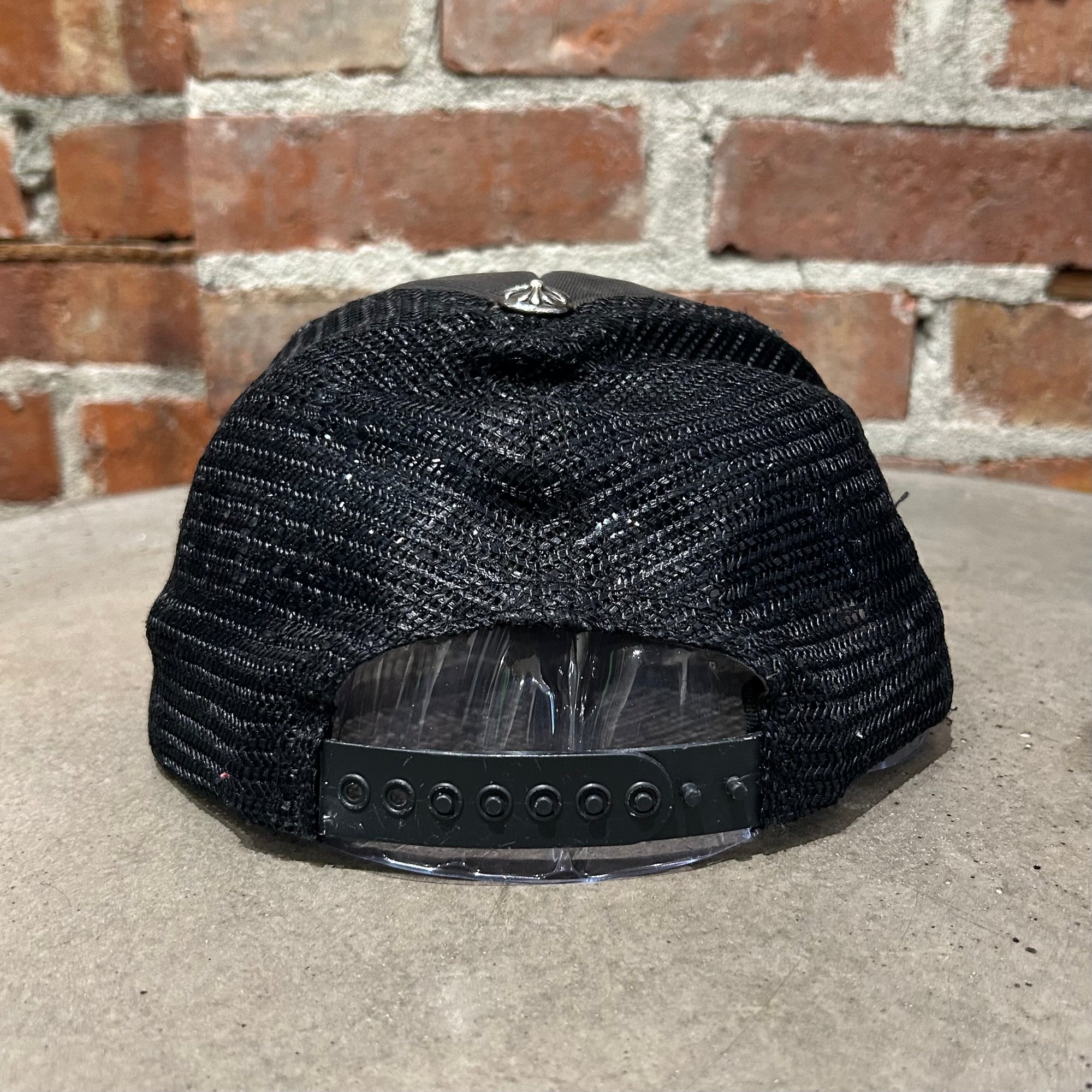 CHROME HEARTS VINTAGE CH TRUCKER HAT ‘BLACK’