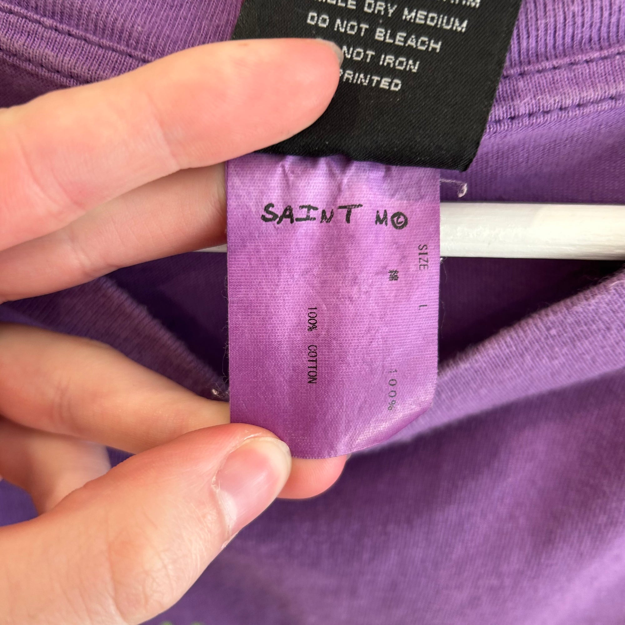 SAINT MICHAEL BUG ANIMAL TEE ‘PURPLE’