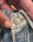 ACNE STUDIOS WASHED PAINTER DENIM SHIRT ‘BLUE’