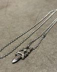 CHROME HEARTS OLD DAGGER NECKLACE ‘SILVER’