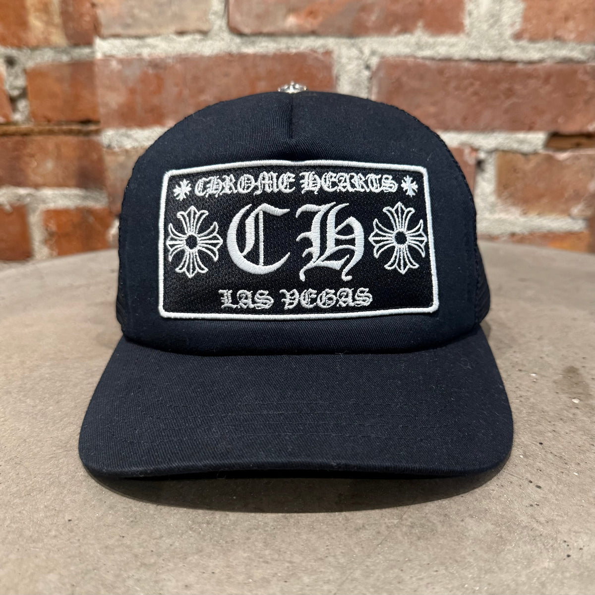 CHROME HEARTS LAS VEGAS TRUCKER ‘BLACK’
