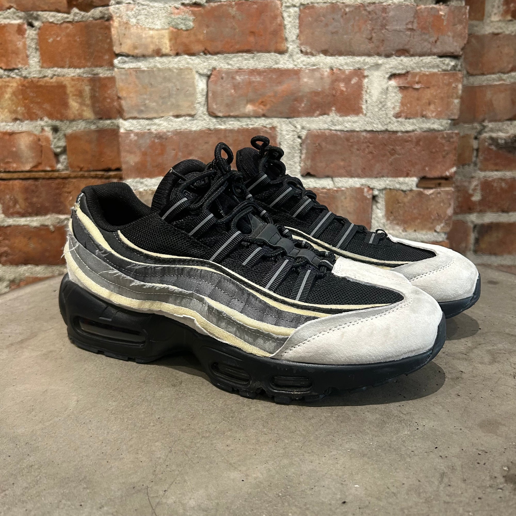 COMME DES GARCONS X NIKE AIR MAX 95 SNEAKERS ‘BLACK/GRAY’