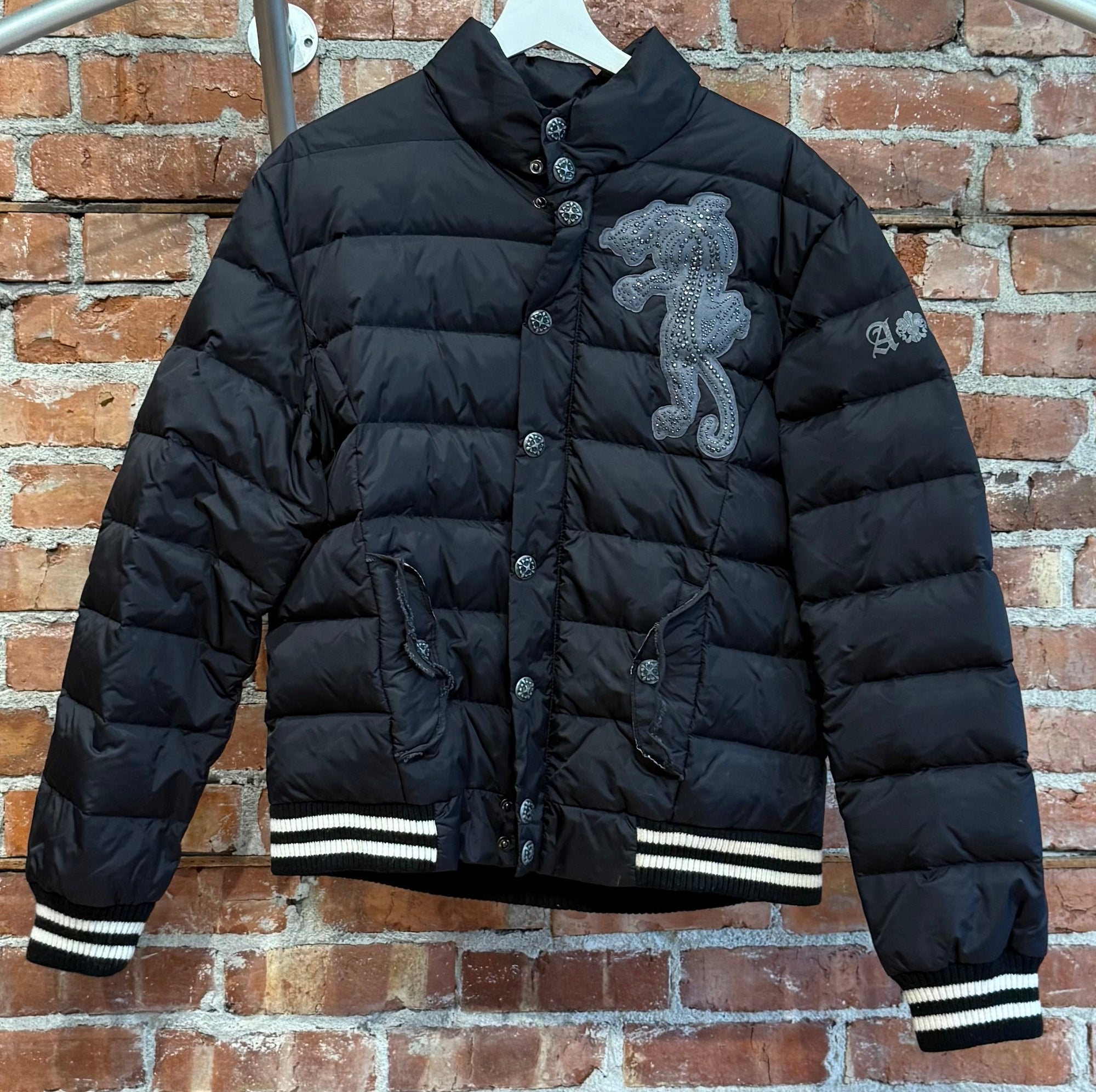 A&amp;G ROCK SAMPLE PUFFER JACKET ‘BLACK’