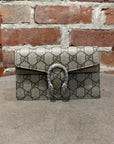 GUCCI DIONYSUS GG SUPREME SIDE BAG ‘TAUPE'