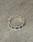 CHROME HEARTS FOREVER 6MM SPACER RING ‘SILVER’