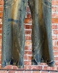 NO FAITH STUDIOS WAVE DENIM JEAN ‘SAND WASH’