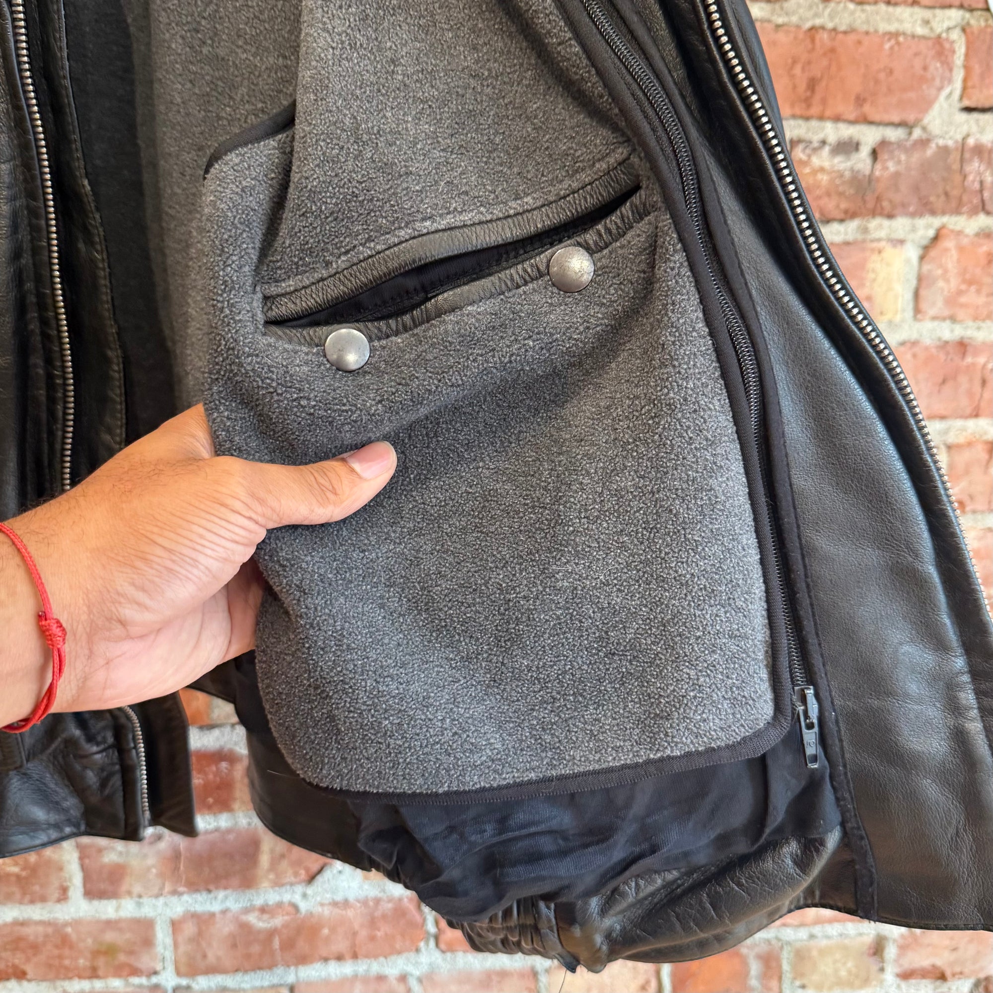 GERMAN POLEZEI VINTAGE LEATHER JACKET ‘BLACK’