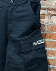 MARTINE ROSE PULLED CARGO PANTS ‘NAVY’
