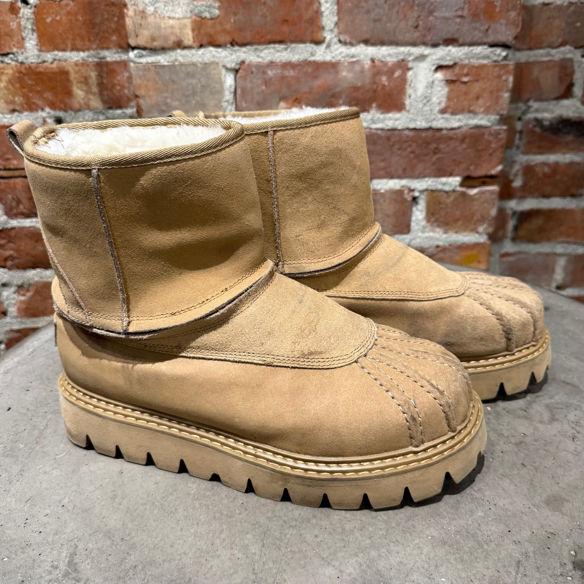 FUGAZI OOF UGG BOOTS ‘CAMEL’