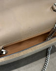 GUCCI DIONYSUS GG SUPREME SIDE BAG ‘TAUPE'