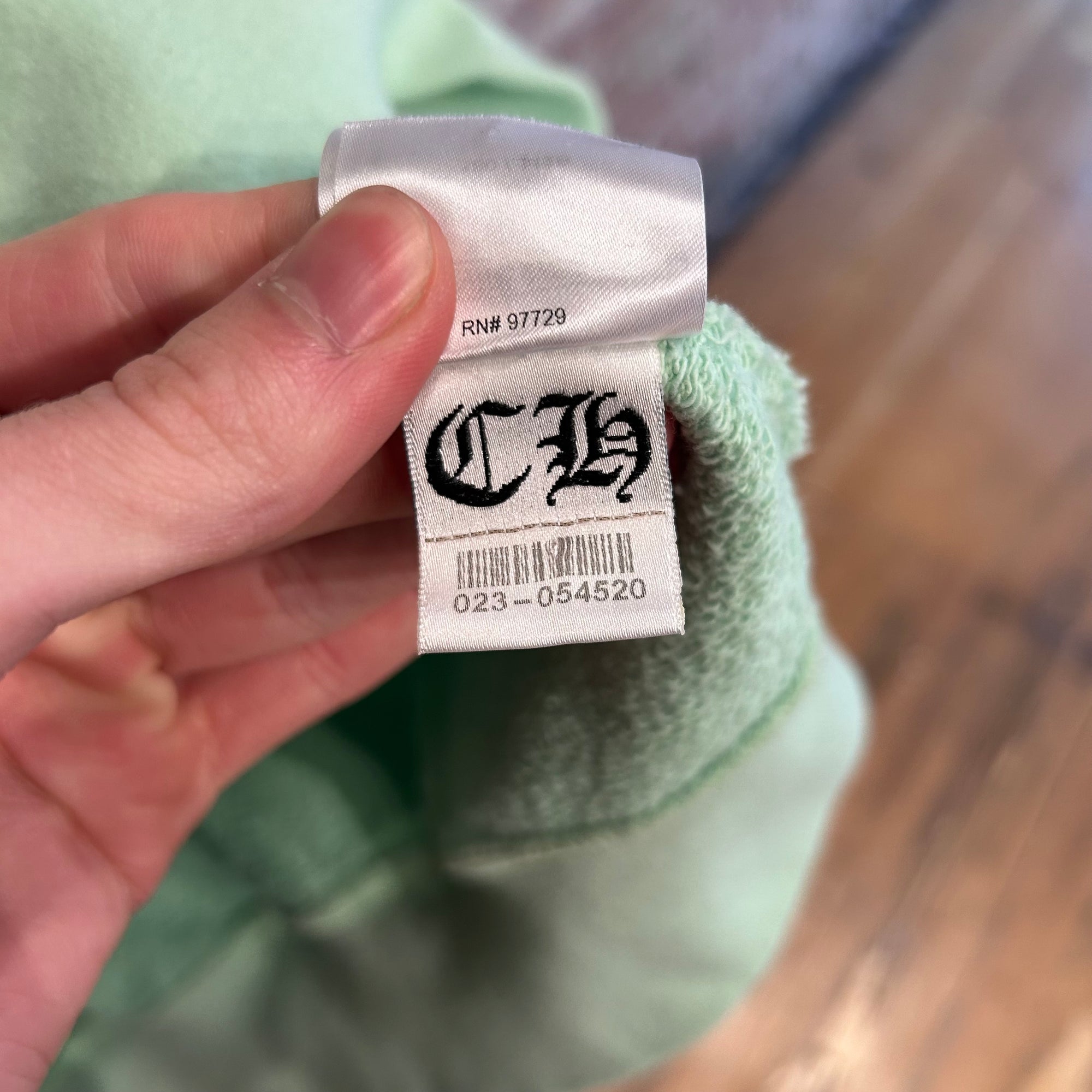 CHROME HEARTS MATTY BOY LUST CREWNECK ‘TEAL’