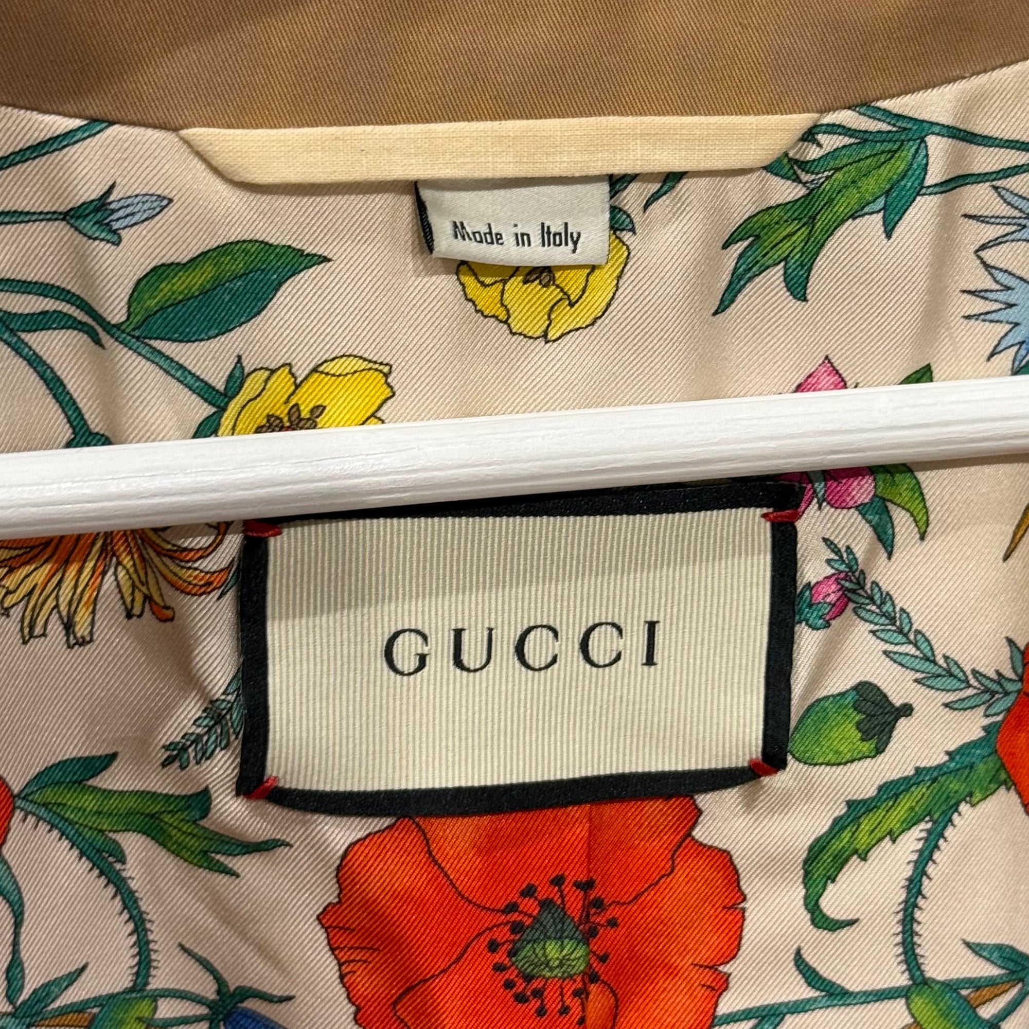 GUCCI SS19 RUNWAY CHATEAU MARMONT TRENCH COAT ‘BEIGE’