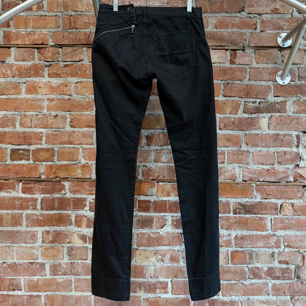 MA_JULIUS AIRCUT DOUBLE LAYER COTTON DENIM ‘BLACK’