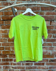 GALLERY DEPT. SOUVENIR LOGO TEE ‘SLIME GREEN’