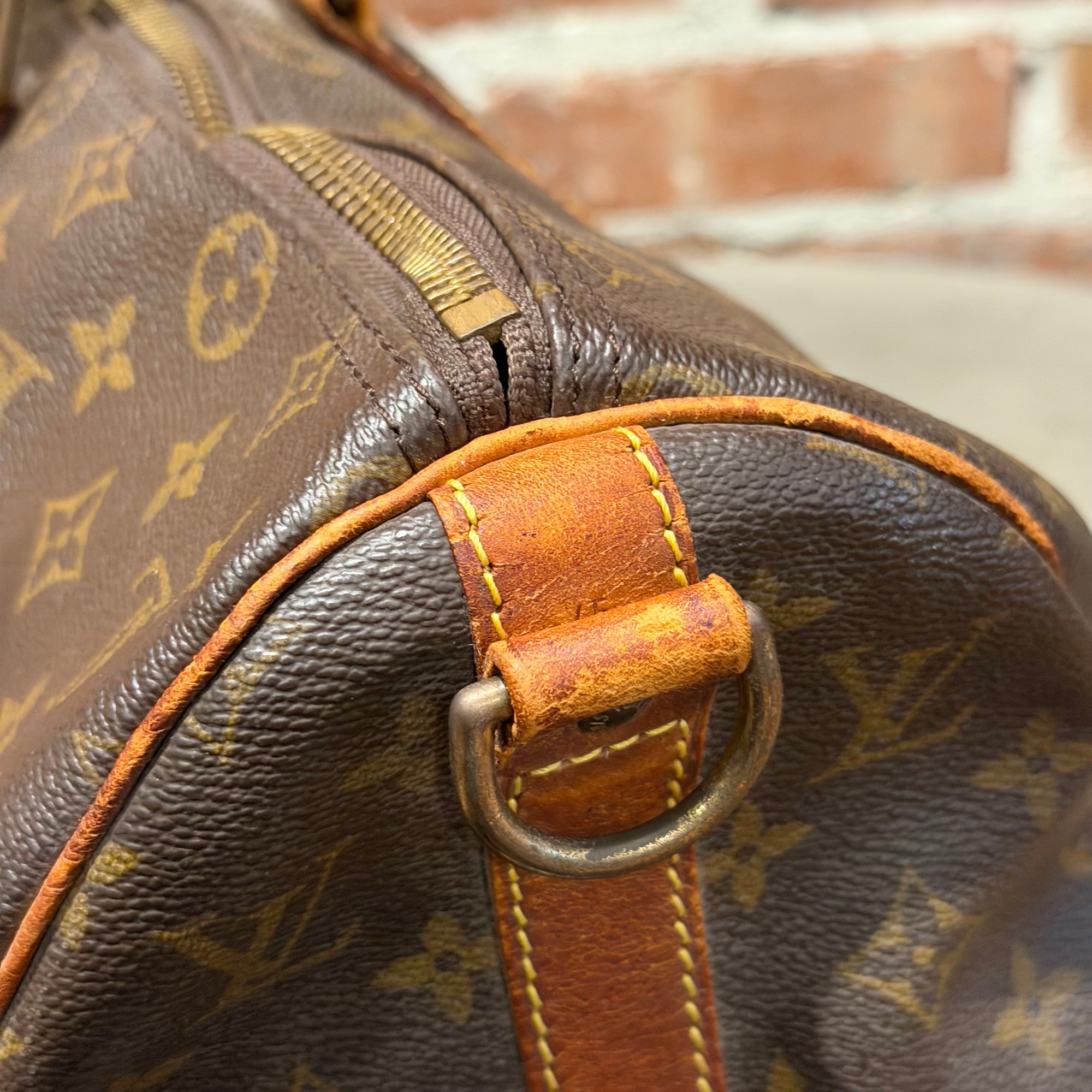 LOUIS VUITTON MONOGRAM KEEPALL 45 'BROWN'
