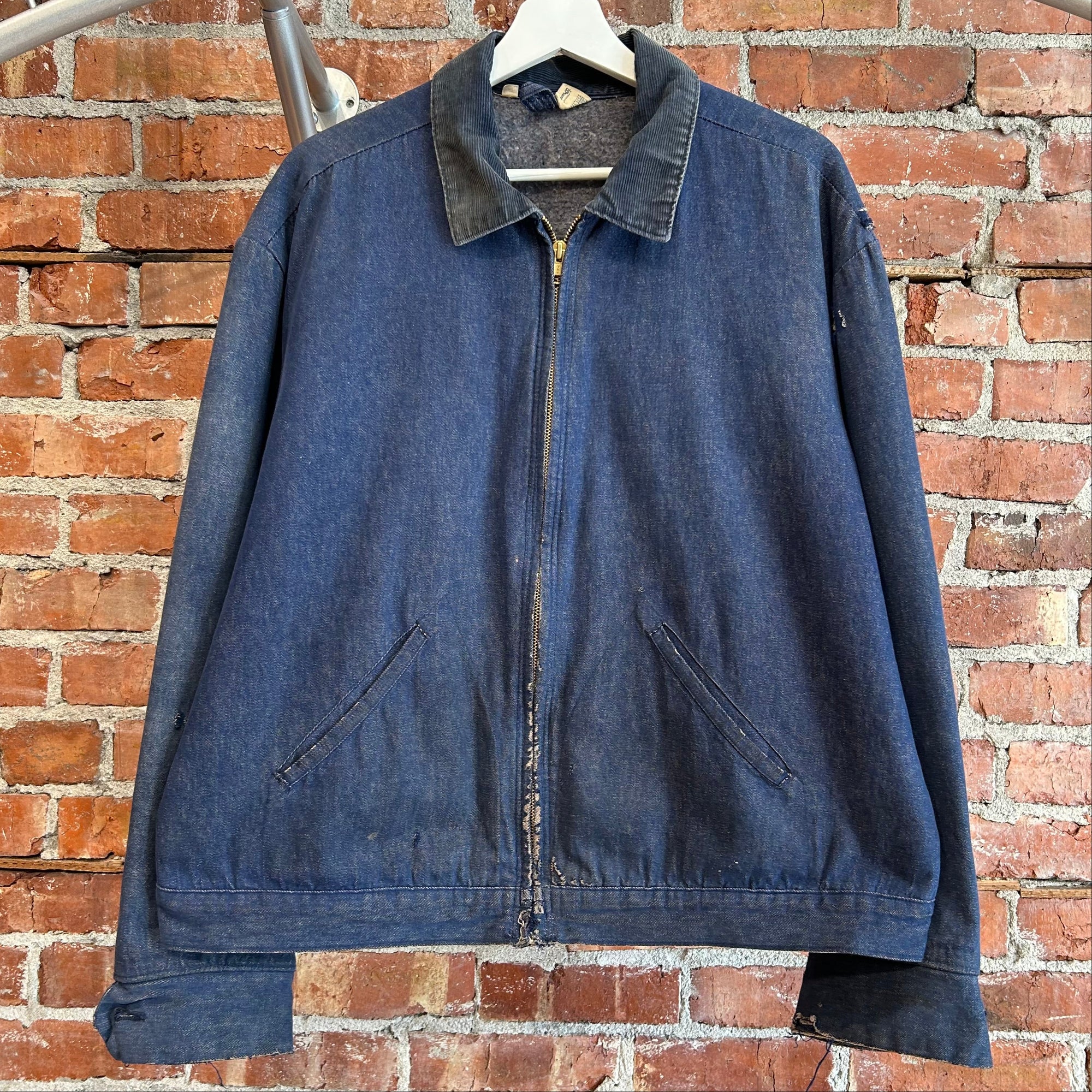 WRANGLER 70S VINTAGE DENIM WORK JACKET ‘BLUE’