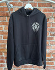 CHROME HEARTS DAGGER VINE FLAG PULLOVER HOODIE ‘BLACK’