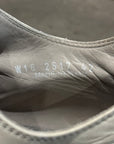 RICK OWENS MAINLINE LEATHER RAMONE LOW SNEAKERS ‘CREAM’