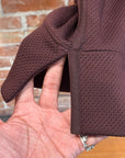 YOHJI YAMAMOTO Y-3 MESH KNIT HOODIE ‘WINE’