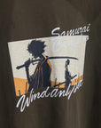 SAMURAI CHAMPLOO x WIND AND SEA "BATTLECRY" HOODIE ‘OLIVE’