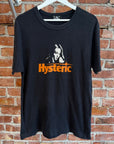 HYSTERIC GLAMOUR HOOTERS TEE ‘BLACK/ORANGE’