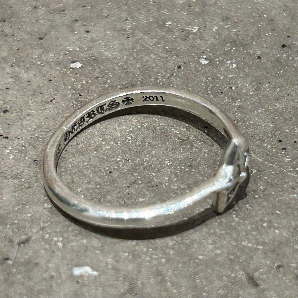 CHROME HEARTS STAR BUBBLEGUM RING ‘SILVER’