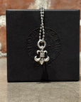 CHROME HEARTS BS FLEUR CHARM NECKLACE ‘SILVER’