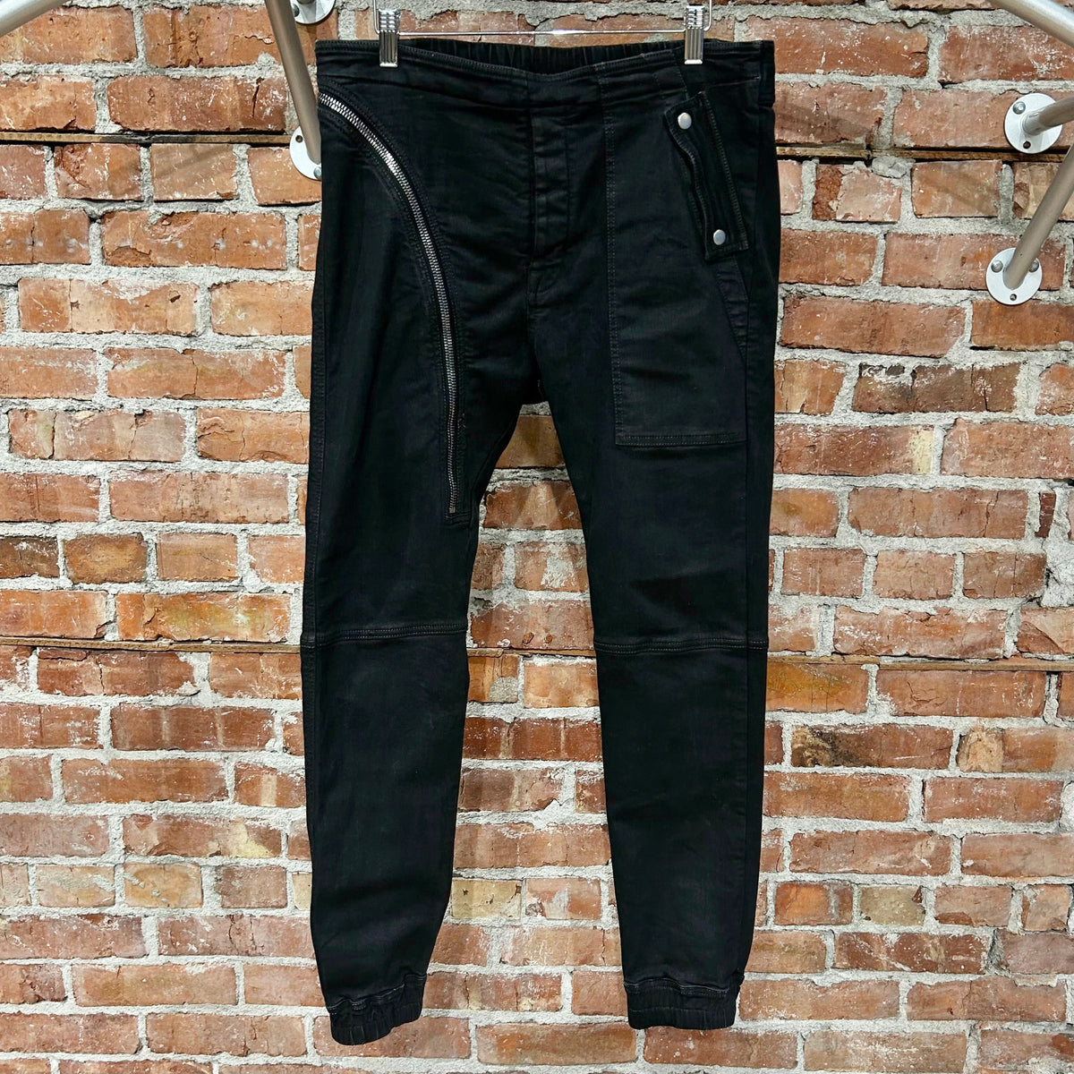 RICK OWENS SS23 EDFU DRKSDHW AIRCUT DENIM ‘BLACK’