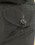 MAISON MARGIELA SS26 TAFFETA DRAWSTRING CARGO PANTS ‘BLACK’