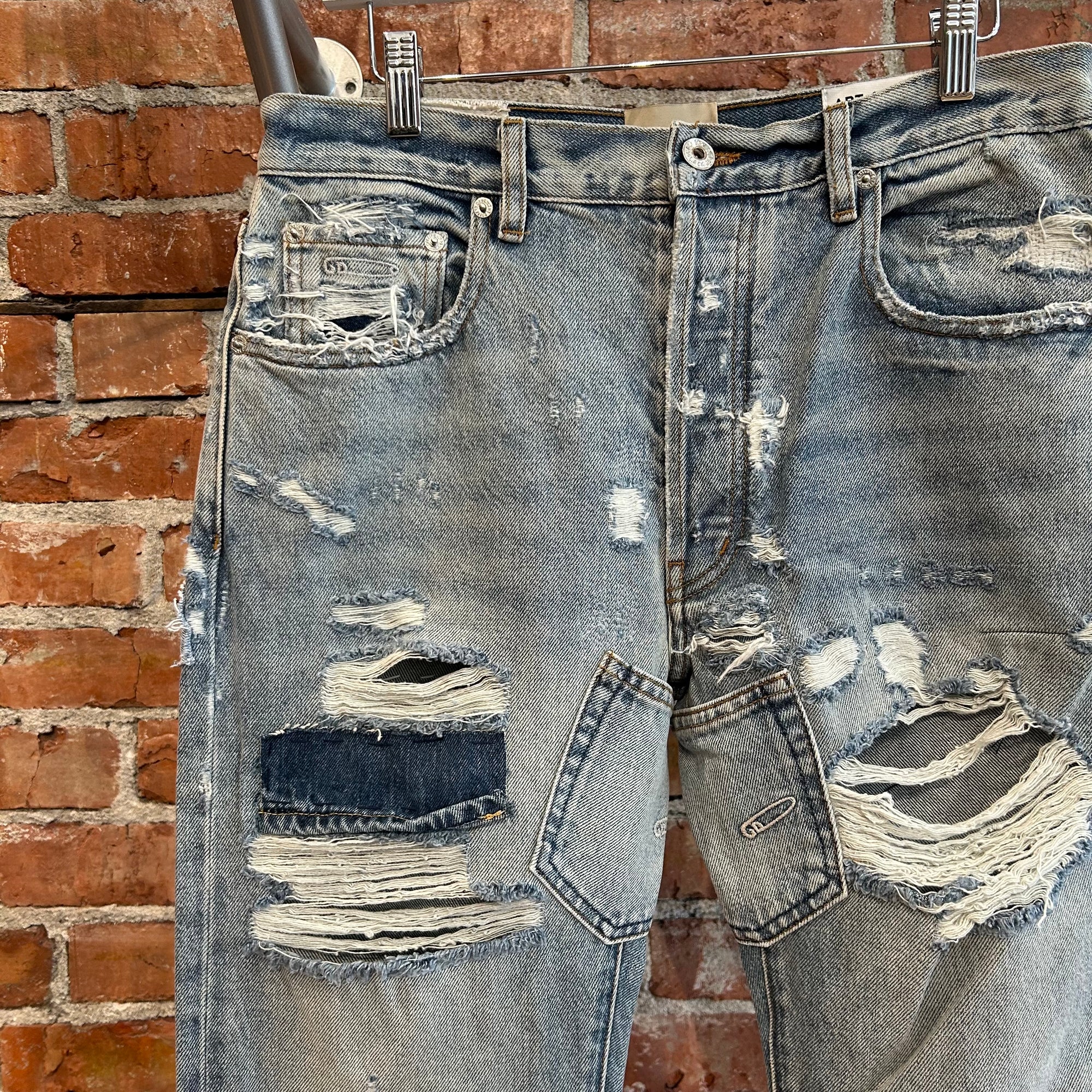 GALLERY DEPT. BOWERY 5001 DISTRESSED DENIM ‘VINTAGE BLUE’
