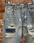 GALLERY DEPT. BOWERY 5001 DISTRESSED DENIM ‘VINTAGE BLUE’