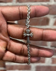 CHROME HEARTS NE CROSS BRACELET ‘SILVER’