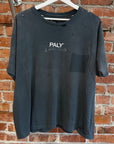 PALY HOLLYWOOD SS26 CORE LOGO TEE ‘VNTG BLACK’