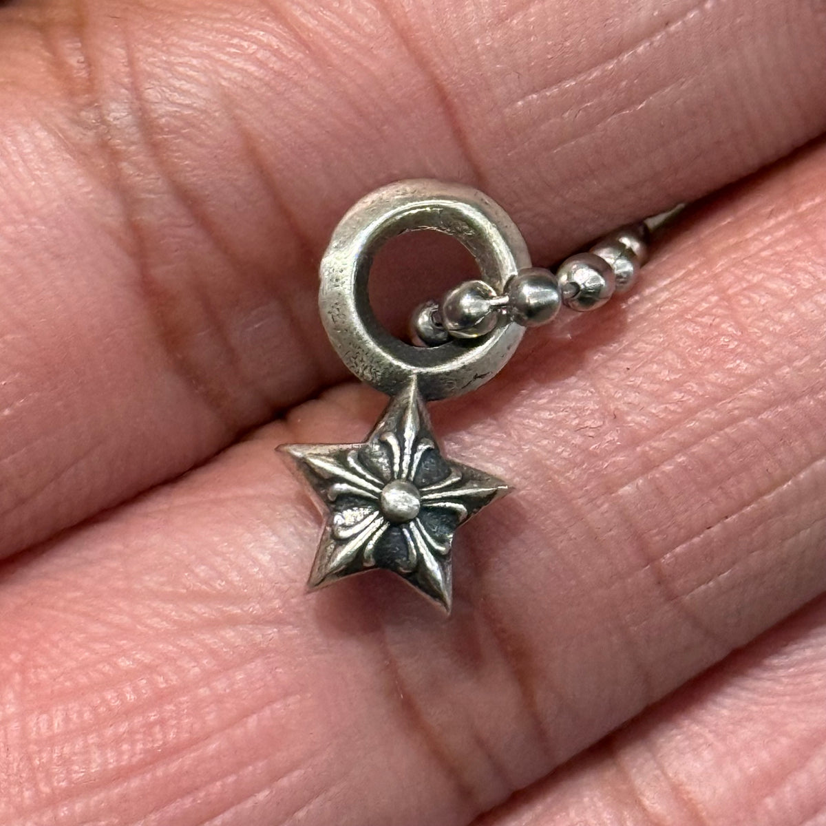 CHROME HEARTS STAR CHARM NECKLACE ‘SILVER’
