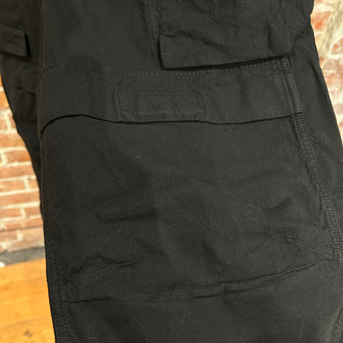 RICK OWENS FW25 CONCORDIANS DRKSHDW STEFAN CARGO PANTS ‘BLACK’
