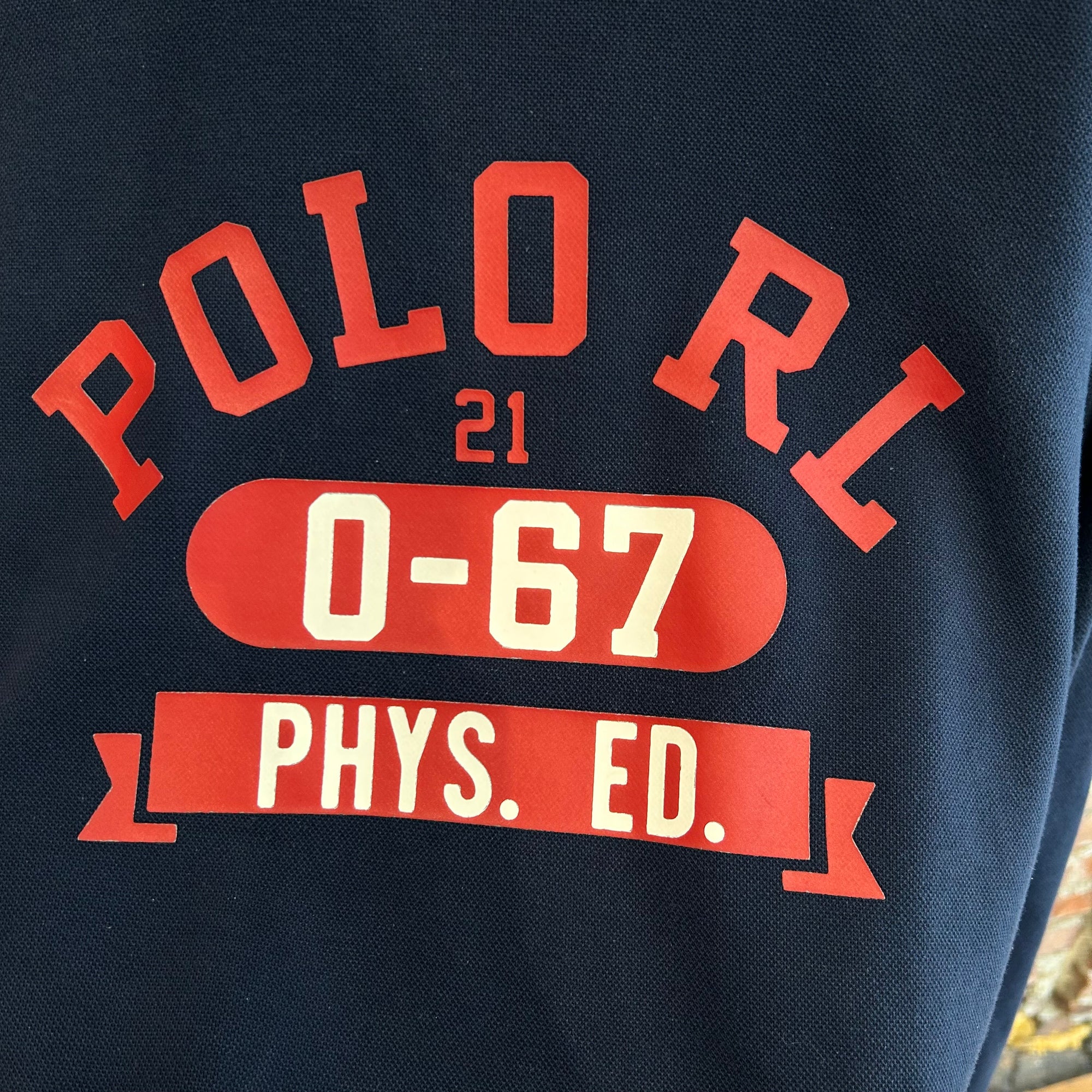 POLO RALPH LAUREN PHYS ED CREWNECK ‘NAVY’