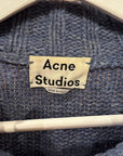 ACNE STUDIOS AW17 OVIRA PATCHWORK SWEATER ‘BLUE’