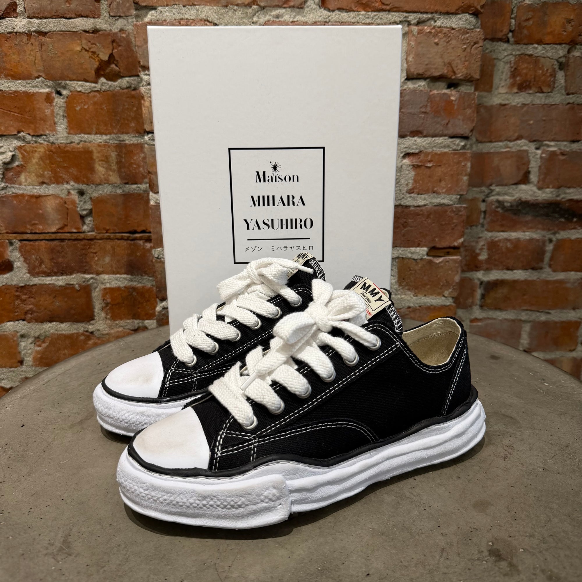MAISON MIHARA YASUHIRO PETERSON SNEAKERS ‘BLACK’