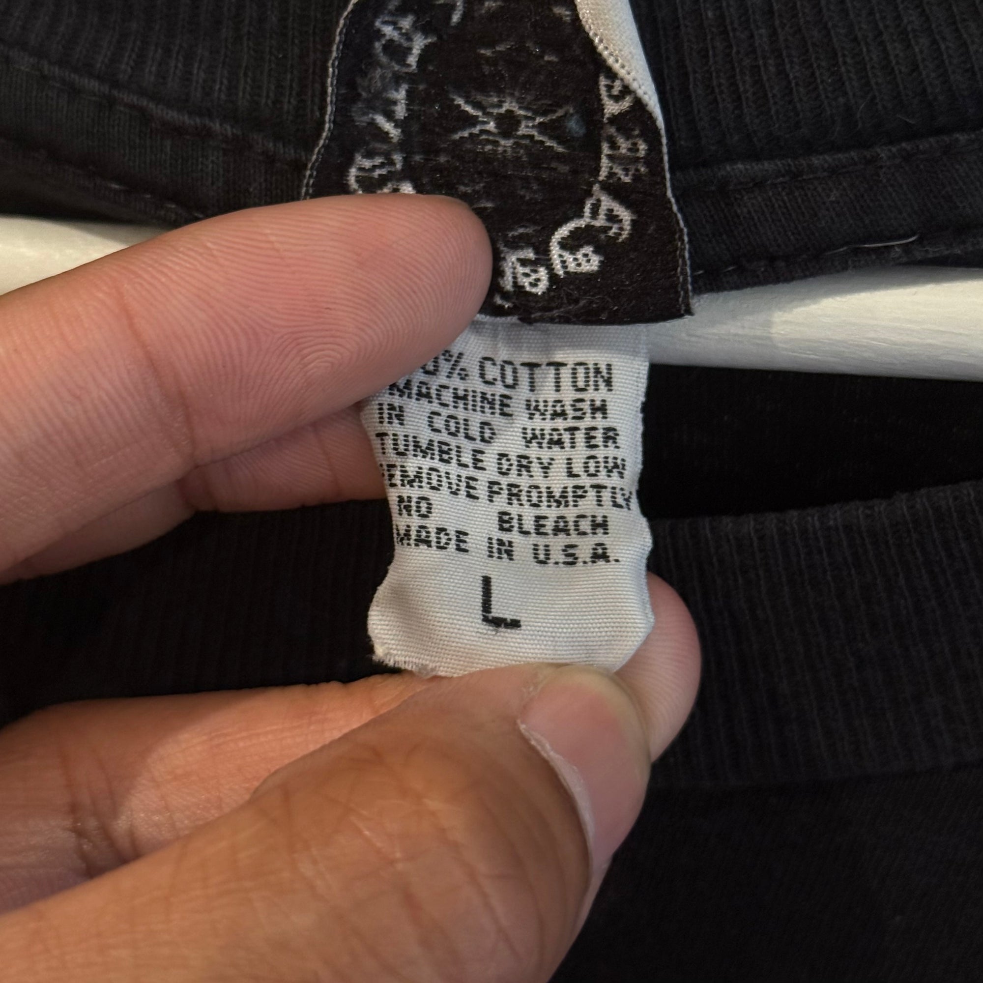 CHROME HEARTS VINTAGE NYC EXCLUSIVE FLEUR TEE ‘BLACK’