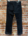 BALENCIAGA SS22 STRAIGHT LEG DISTRESSED DENIM ‘BLACK’