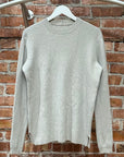 RICK OWENS PHILEGETHON SS21 WOOL SWEATER  ‘GREY’