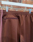 NEEDLES CLASSIC STRAIGHT TRACK PANTS ‘MAROON/PINK’
