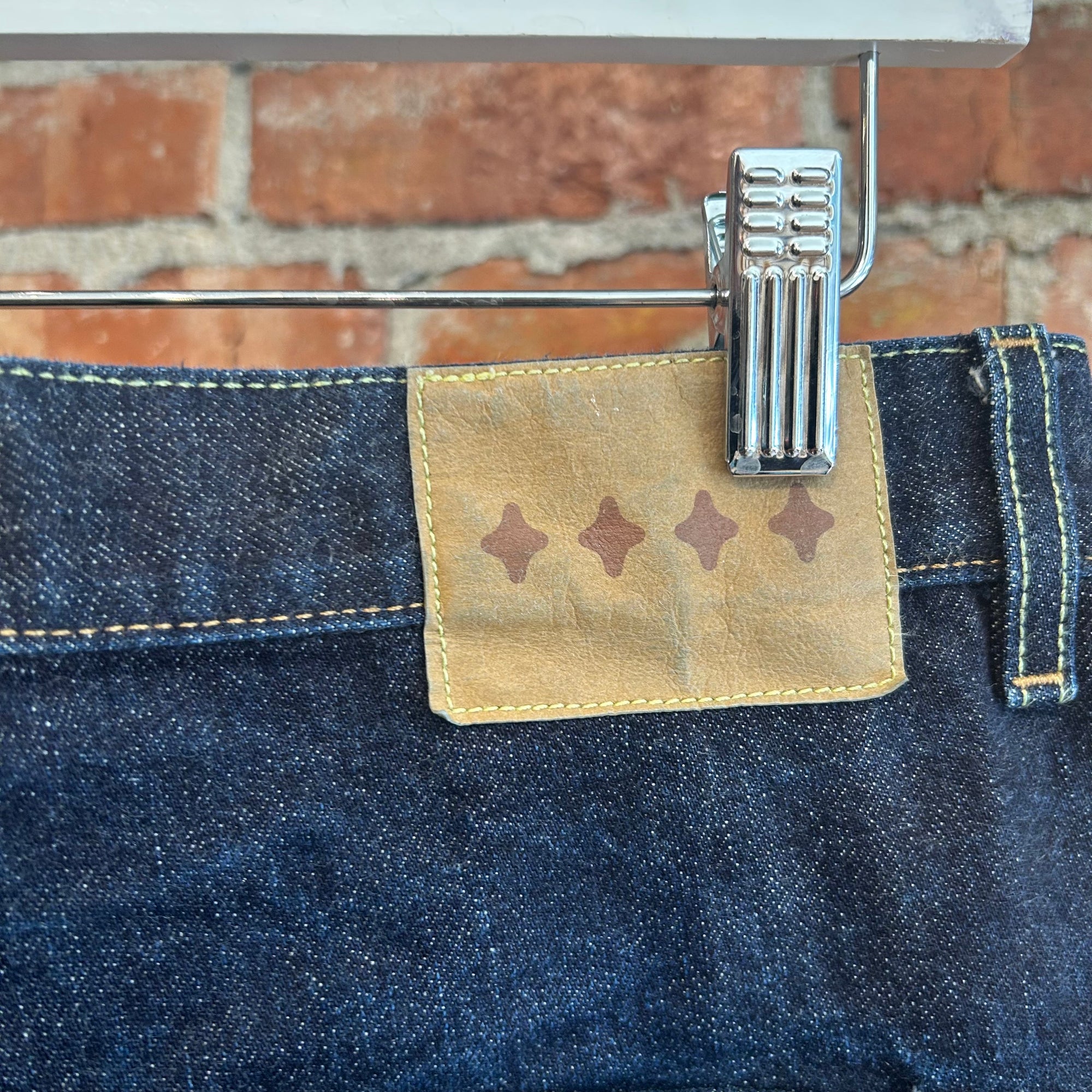BARE KNUCKLES JAVIER WIDE LEG JEANS ‘INDIGO’