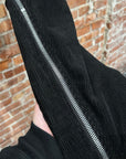 RICK OWENS FW25 CONCORDIAN CORDUROY BOLAN BANANA PANTS ‘BLACK’
