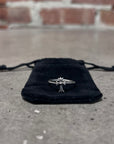 CHROME HEARTS CROSS BUBBLE GUM RING ‘SILVER’
