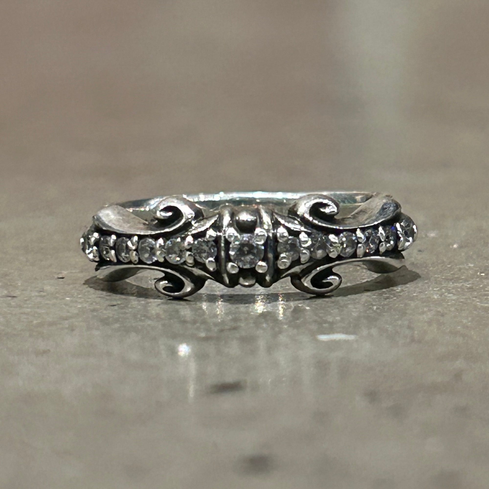 DEAL DESIGN FLASH ROD RING 'SILVER'