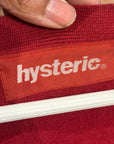 HYSTERIC GLAMOUR COLLEGIATE PREP CARDIGAN ‘RED’