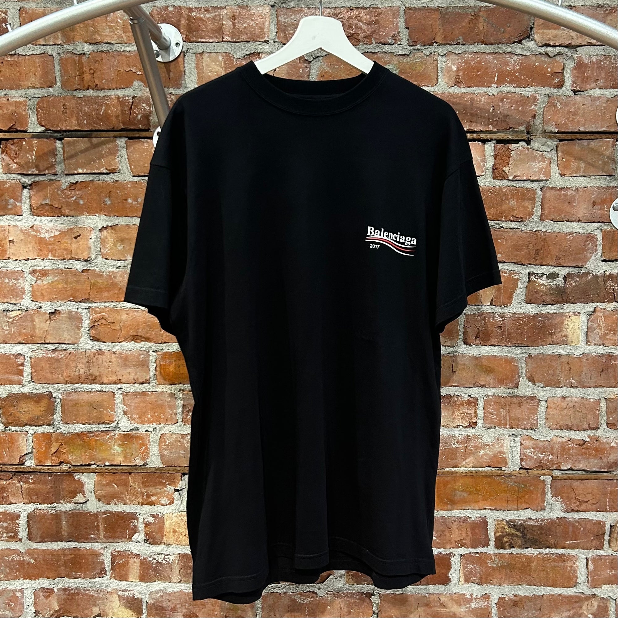 BALENCIAGA SS17 CAMPAIGN TEE ‘BLACK’