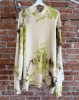KAPITAL 5G DOLMAN TIE-DYE KNIT SWEATER ‘MULTI’